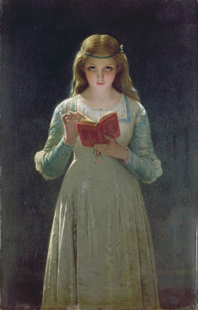 The Reader by Pierre Auguste Cot